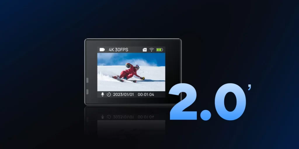 2-inch display screen sj4000 wifi