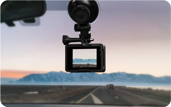 SJ4000 wifi car mode, used as a dash cam