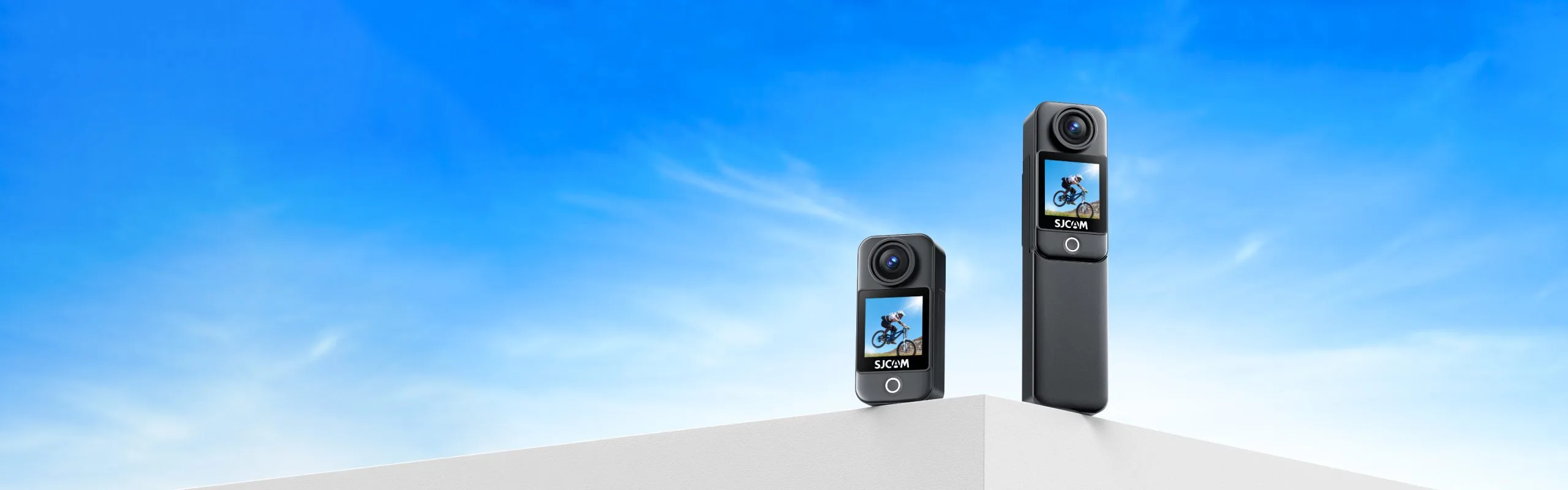 SJCAM C300 4K dual screen action camera