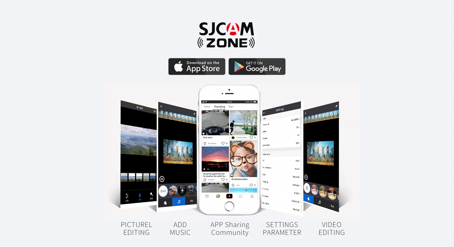 SJCAM App Zone