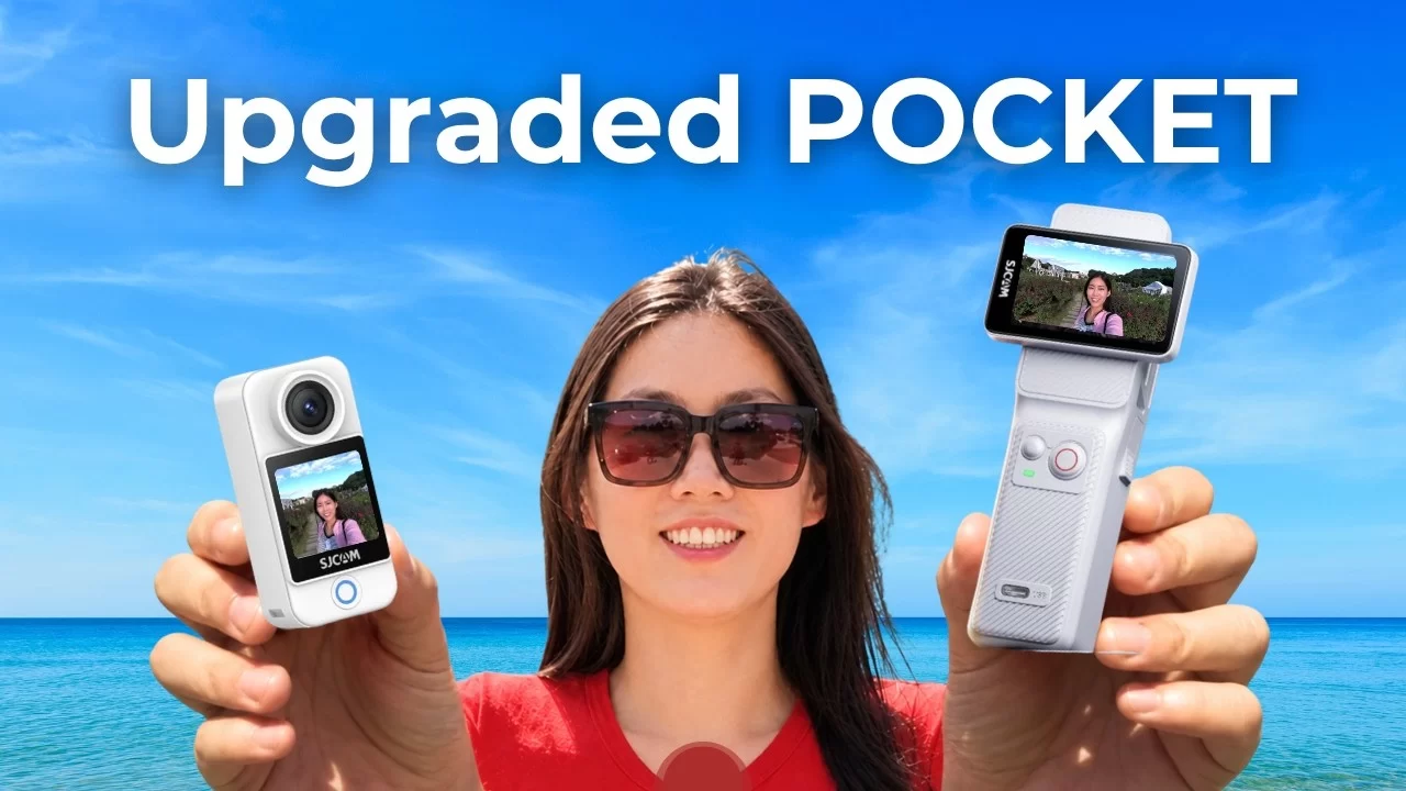 new pocket camera sjcam c400 pro