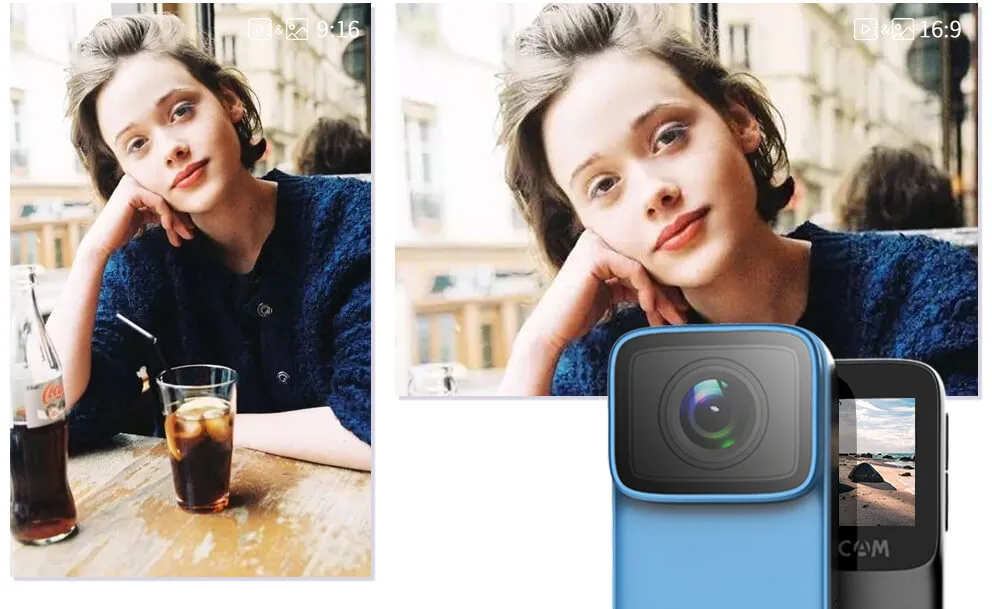 Portrait live mode