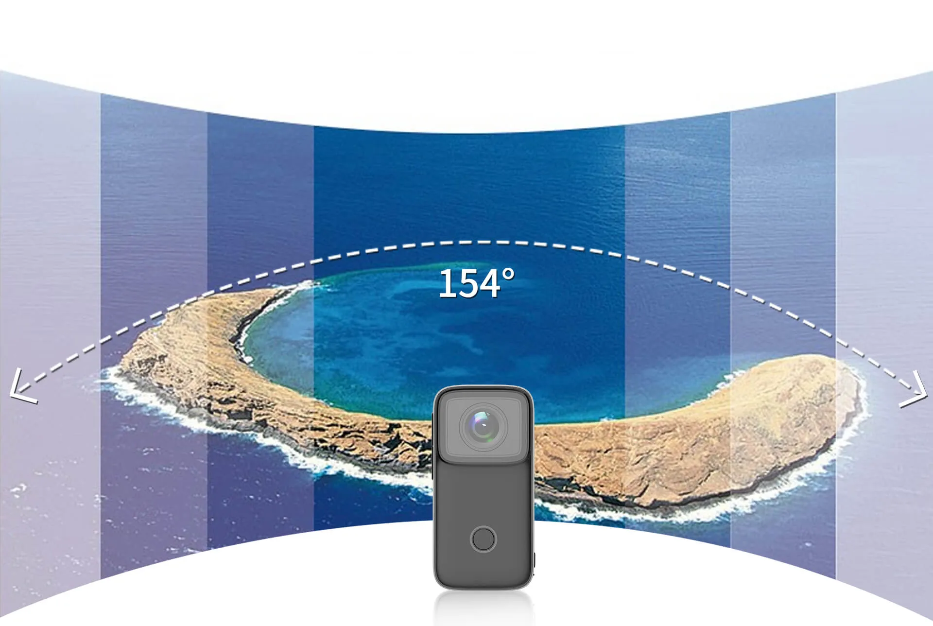 154° super wide-angle