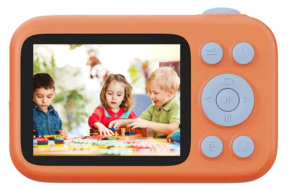 FunCam yürümeye başlayan çocuk kamerası turuncu