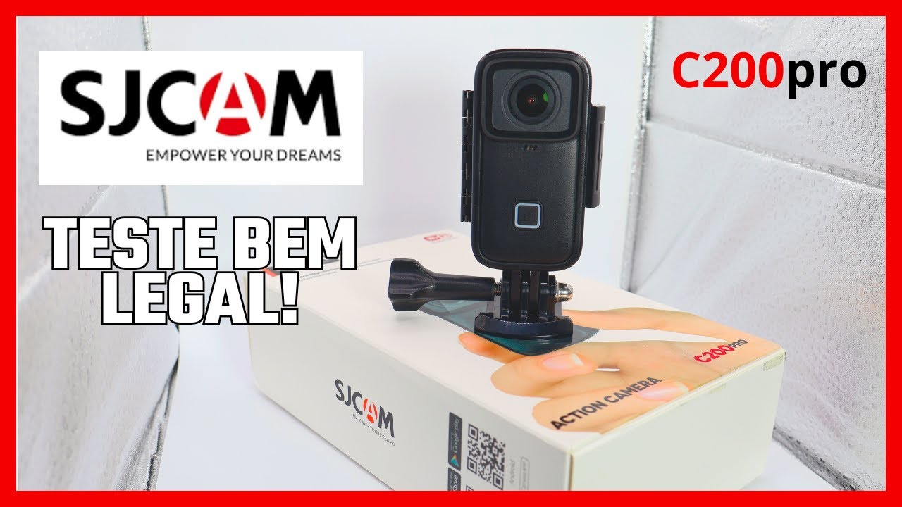 SJCAM C200 pro - prova bem legal