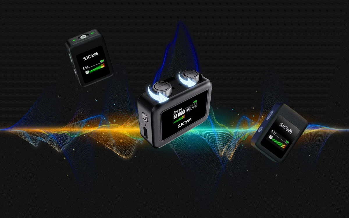Mengontrol input audio dari pemancar