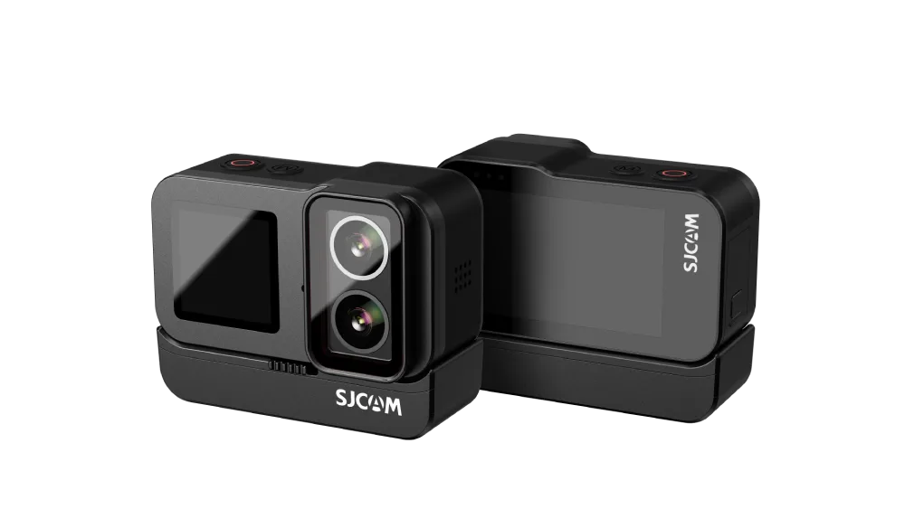 Action camera a doppia lente