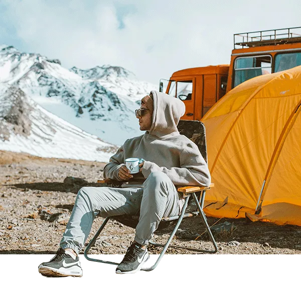 Camping and hiking