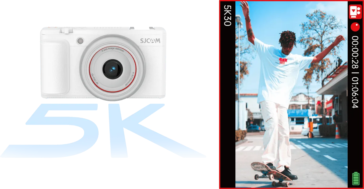 5K a fénypontok rögzítéséhez