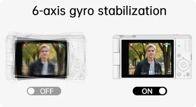 6 tengelyes giroszkóp stabilizálás