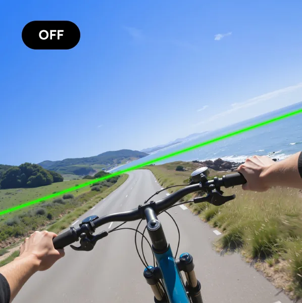 45° Horizon Stability Enhancement Off