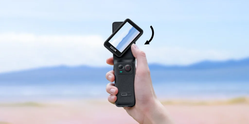 Camera hành động C400 có màn hình xoay