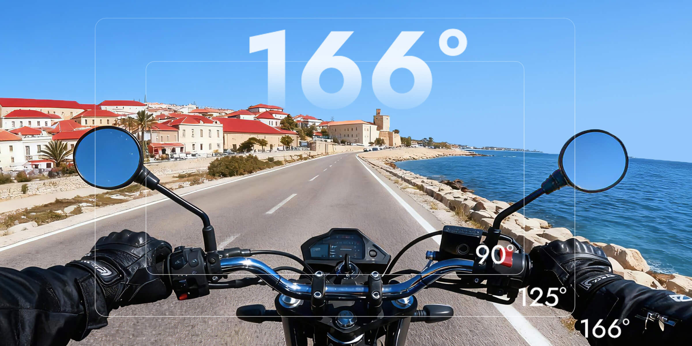 166° Wide-Angle Lens