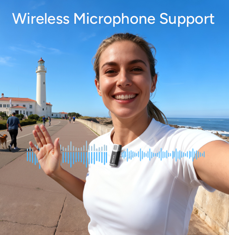 wireless microphone support