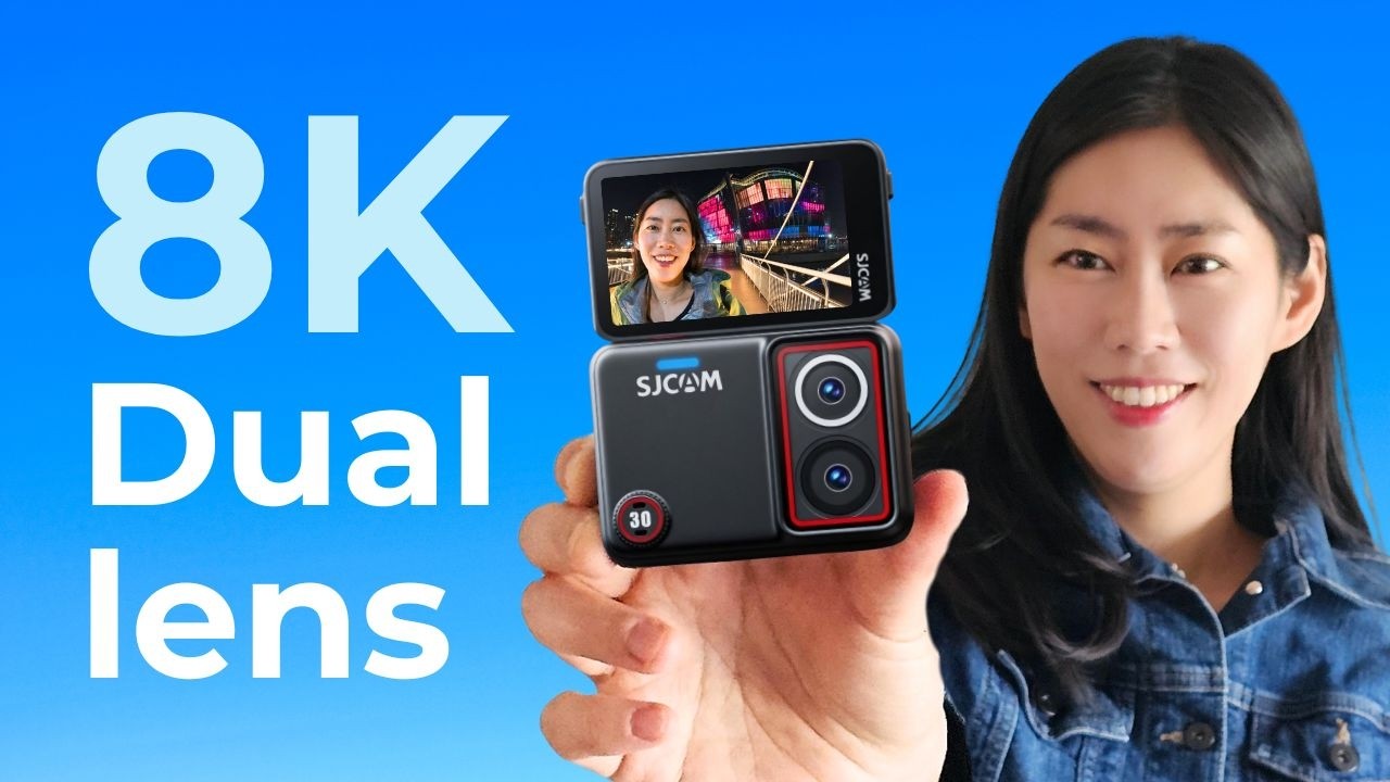  8K akční kamera s dvojitým objektivem: SJCAM SJ30 – kompletní recenze