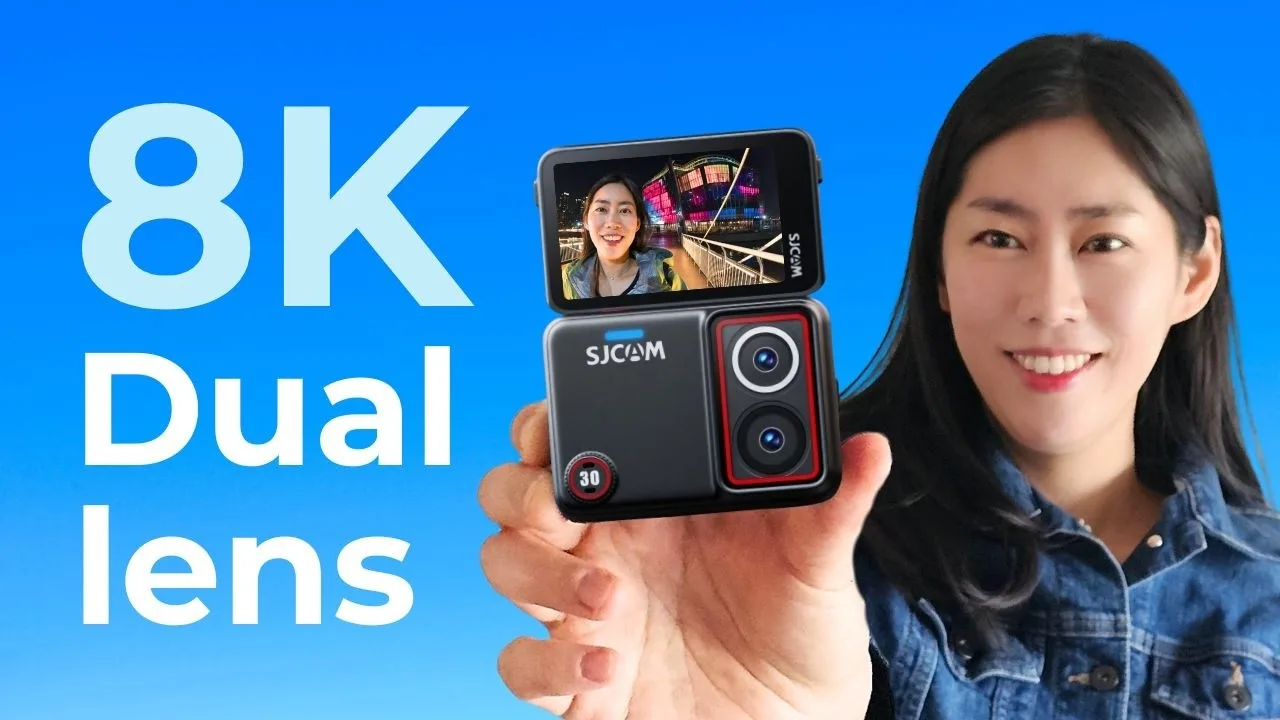  8K Dual Lens Action Camera: SJCAM SJ30 Full Review