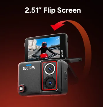 2.51" flip screen, best video camera with flip screen