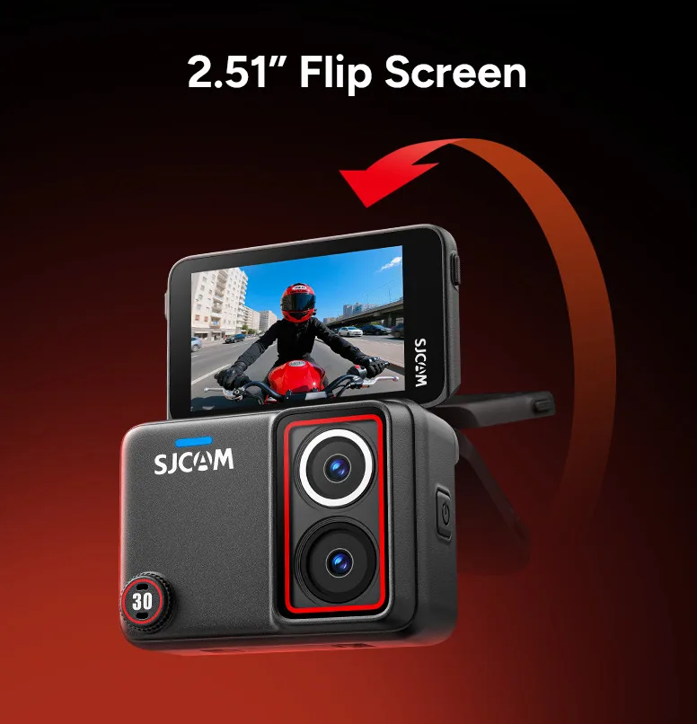 2.51" flip screen, best video camera with flip screen