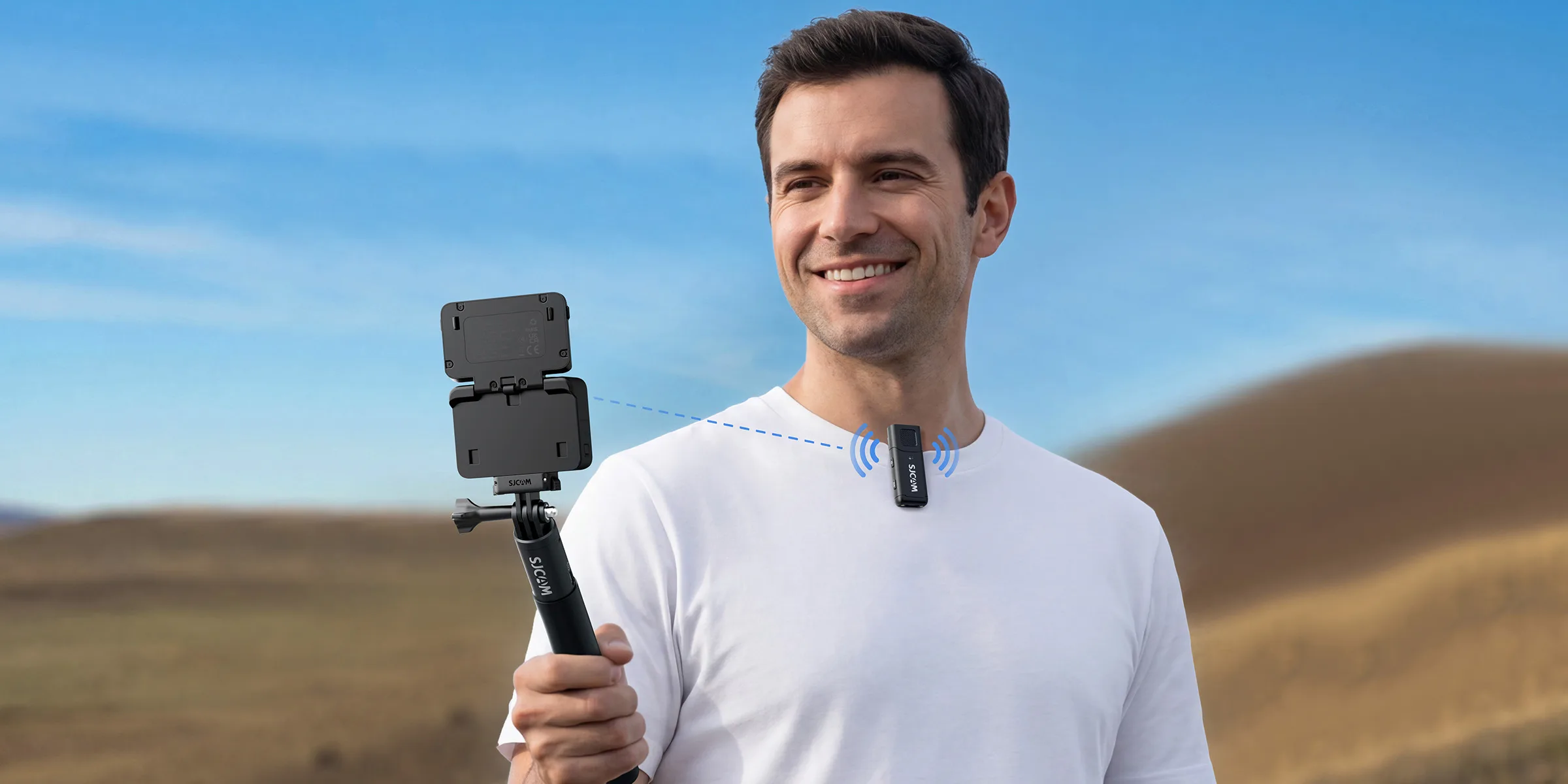 external wireless microphone for vlogging