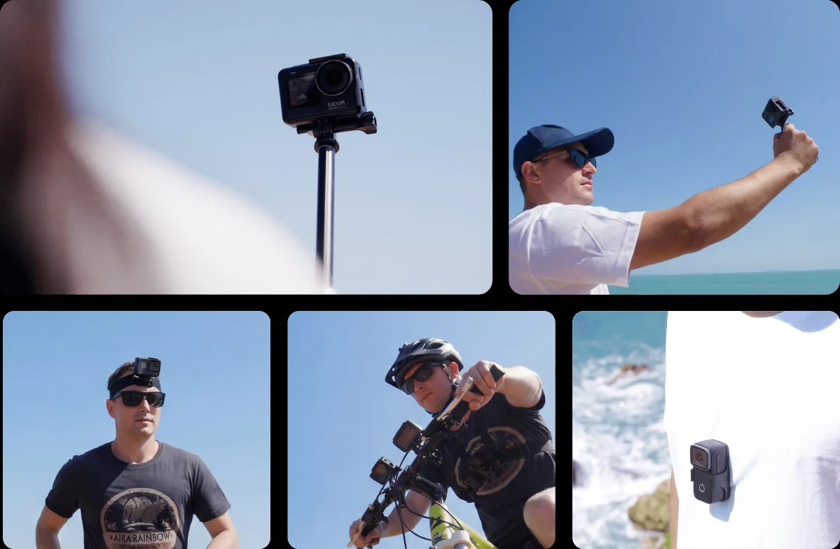 ultimate versatile action camera for
every adventure