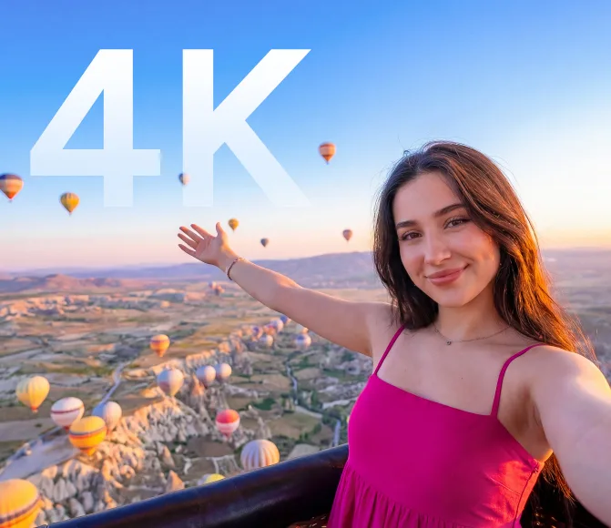 4K 30fps video