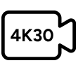 4K logo