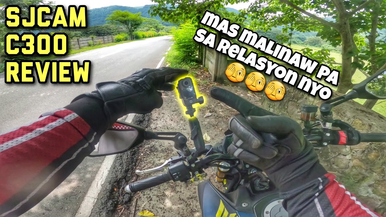 BUMILIB AKO Sa 相机 Na To！ | SJCAM C300 Motovlog 评论