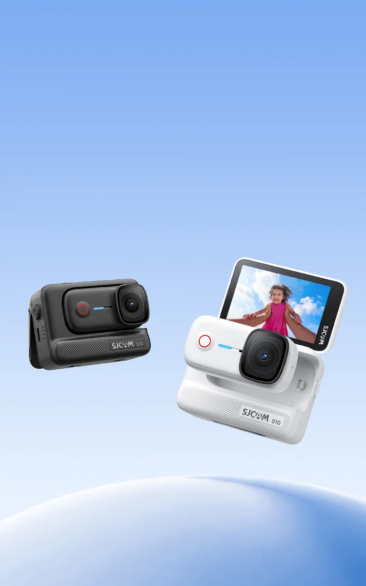 SJCAM S10 4K Tiny POV Action Camera with Flip Screen - SJCAM