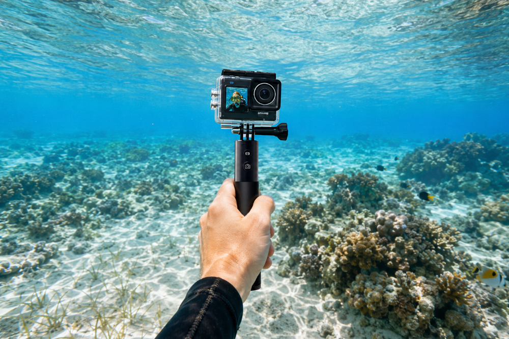 4k undervannsopptak sj10 pro