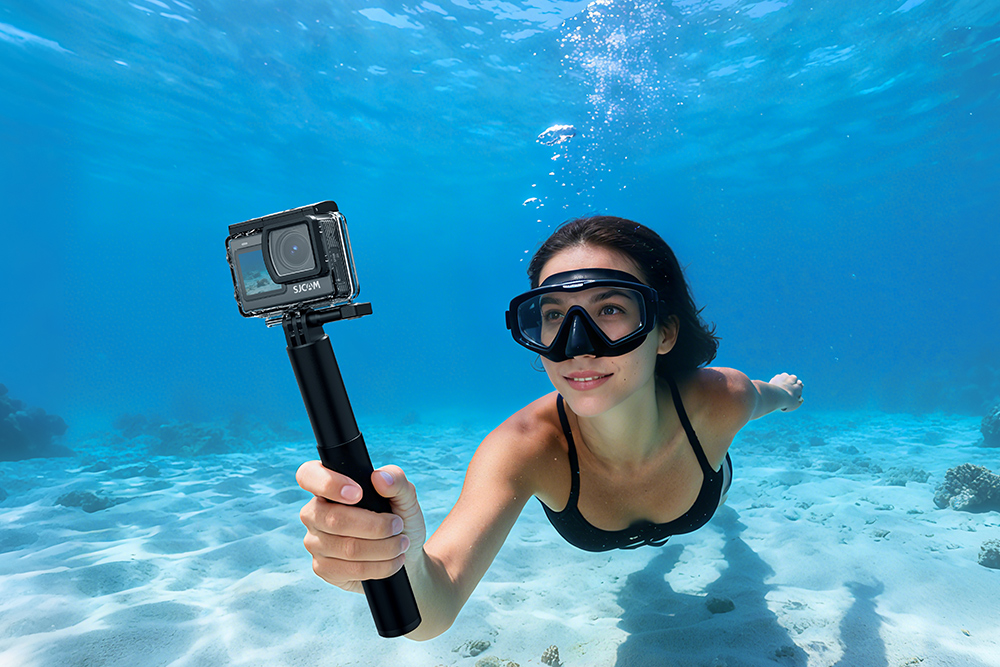 Action camera for diving sj6 ultra