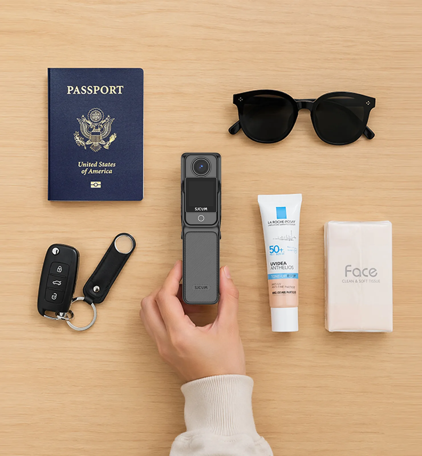 Compacto y ligero para viajar