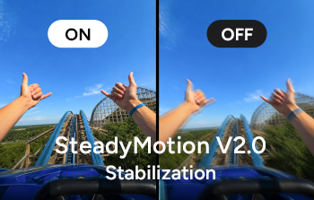 Estabilització Steadymotion v2.0 per a un vídeo fluid