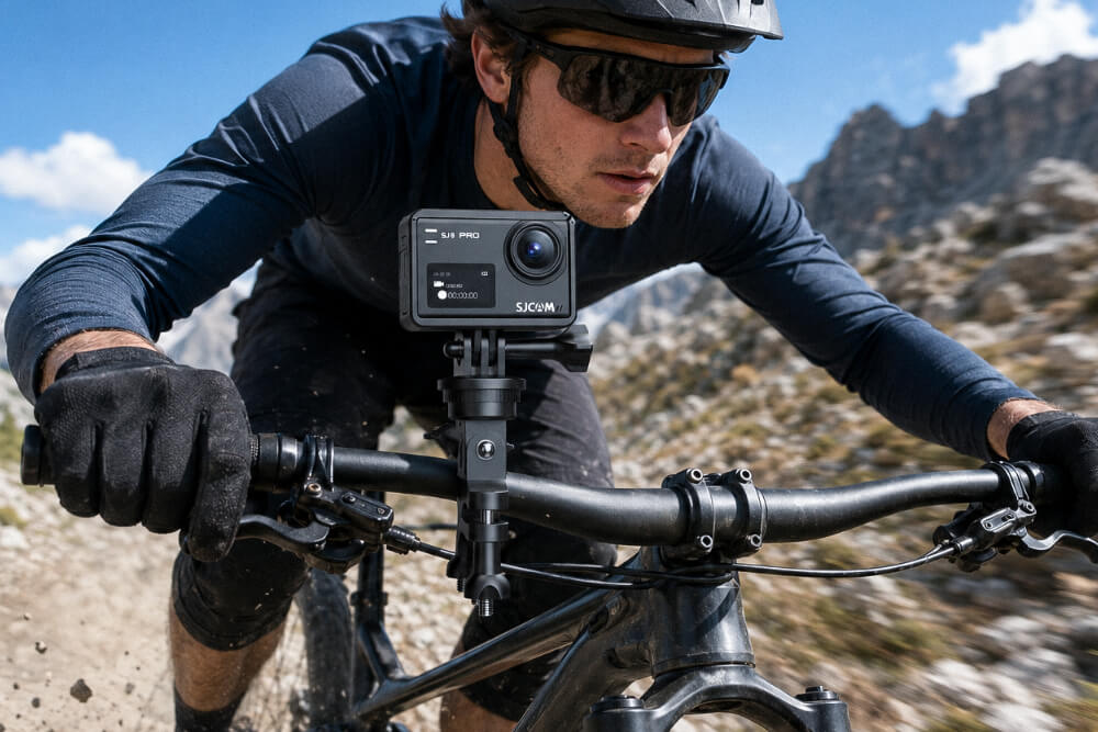 professional cycling camera sj8 pro