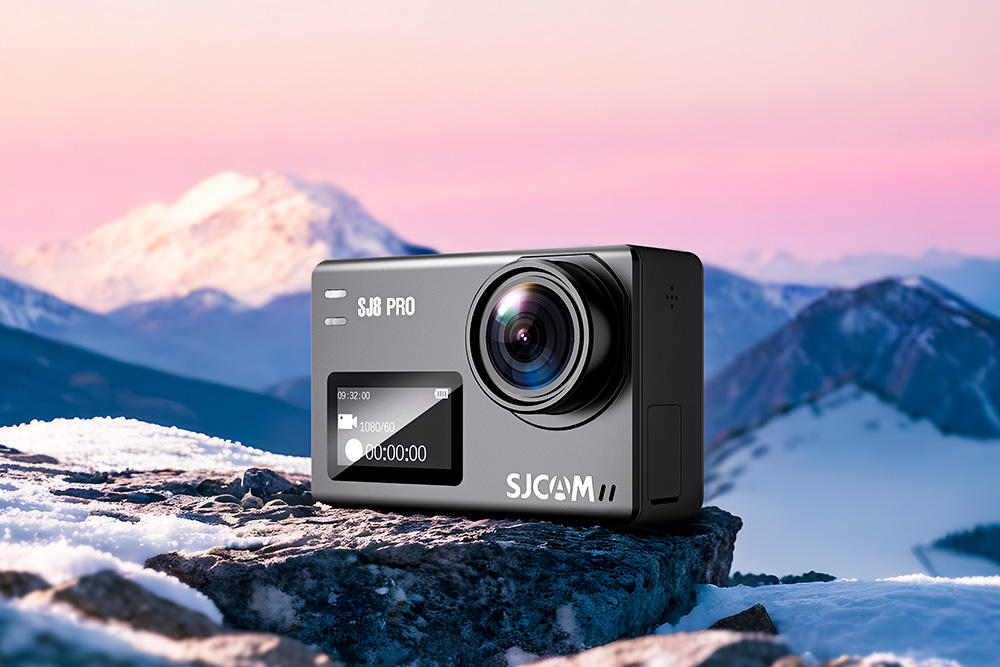4k action camera for skiing sj8 pro