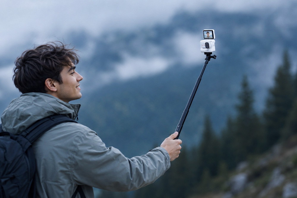 action camera for hiking
