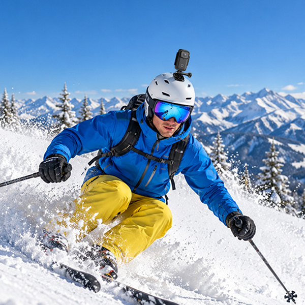 action camera for ski videos