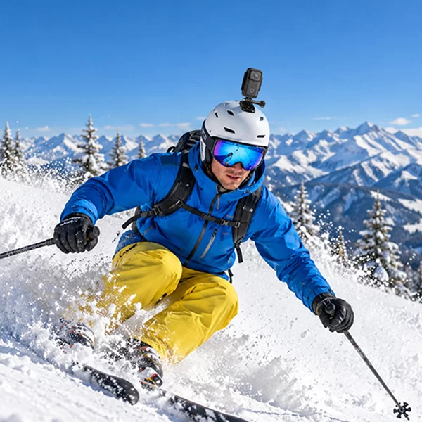 action camera for ski videos