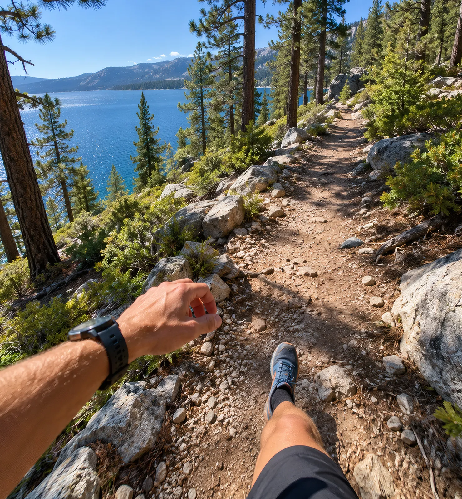 capture the trail in 4K