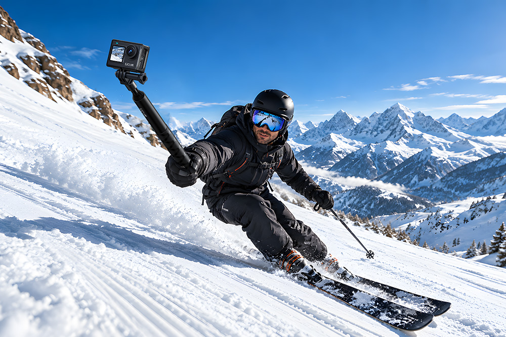 skiing camera sj6 ultra